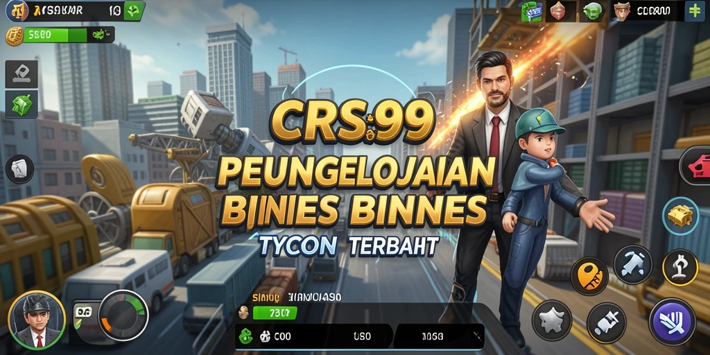 Screenshot menunjukkan gameplay menarik dan pengelolaan bisnis yang mendebarkan.