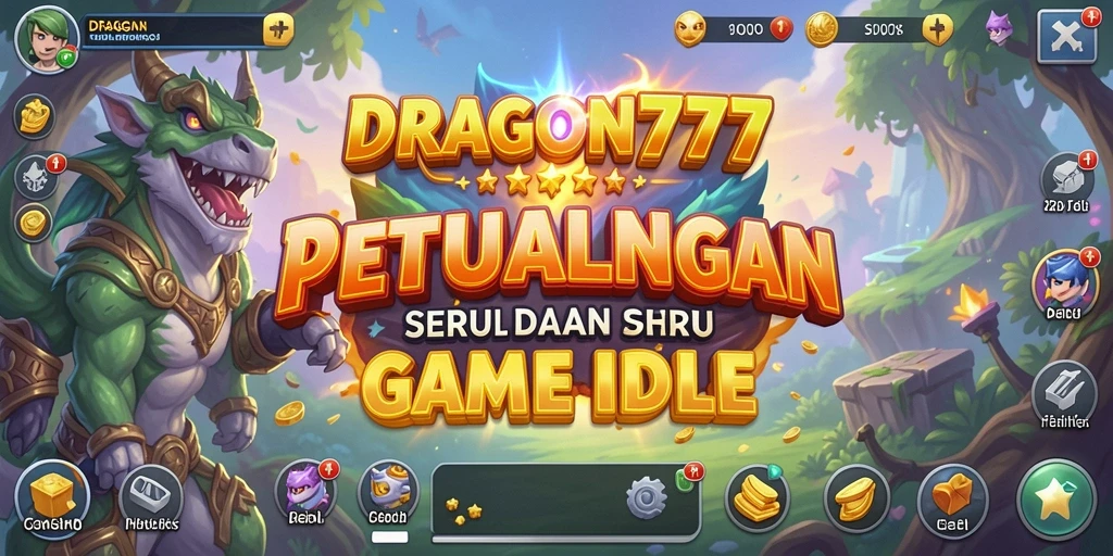 Tangkapan layar gameplay <strong>DRAGON777</strong> menunjukkan aksi Idle yang seru dan mengasyikkan.