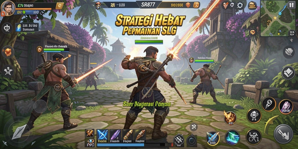 Gameplay seru dan strategis dalam SR877 terlihat jelas.